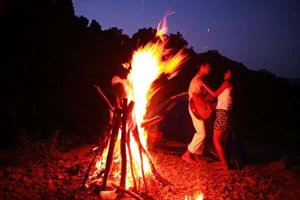 go new year camping in pune with your bae