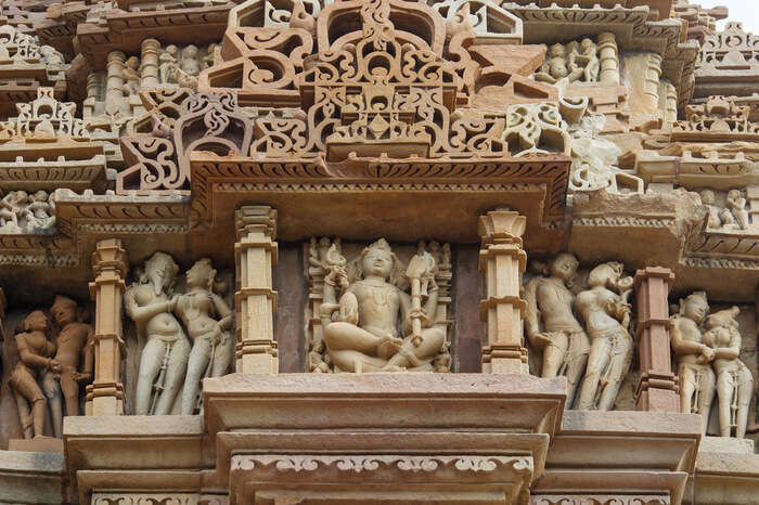 Kamasutra temple in Khajuraho