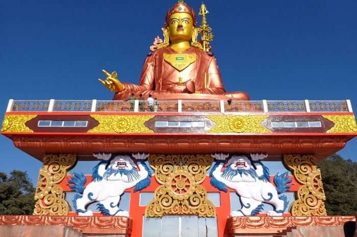 Guru Padmasambhava Statue at Namchi near Gangtok