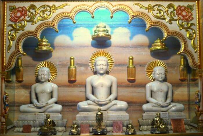 visit the 1008 Shri Adinath Digambar Jain Mandir in Goa