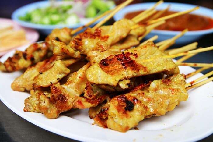 Satay Thai Food