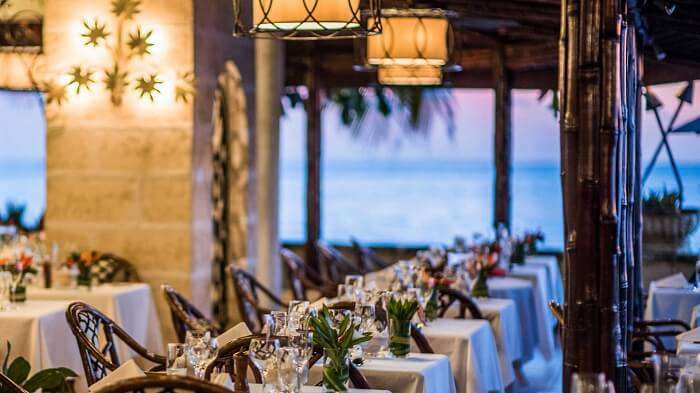 Reef Club Restaurant Maldives