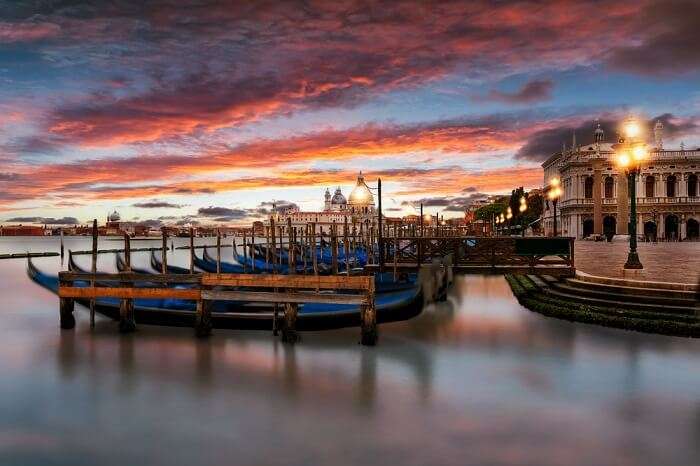 Sunset On St. Mark’s Square Venice