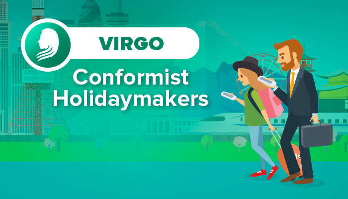 VIRGO conformist holidaymakers