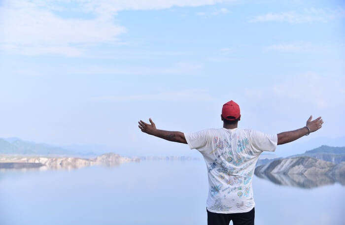 Man Feeling Happy