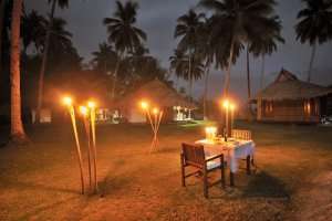 Candle Light Dinner On the Beach in Gokarna