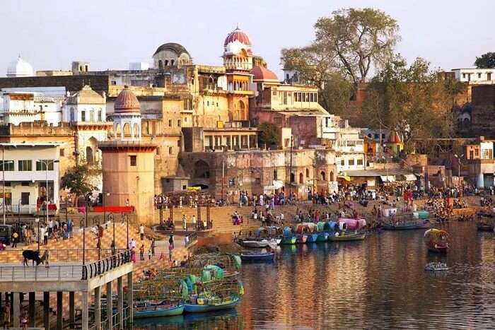 the ghats of Chitrakoot