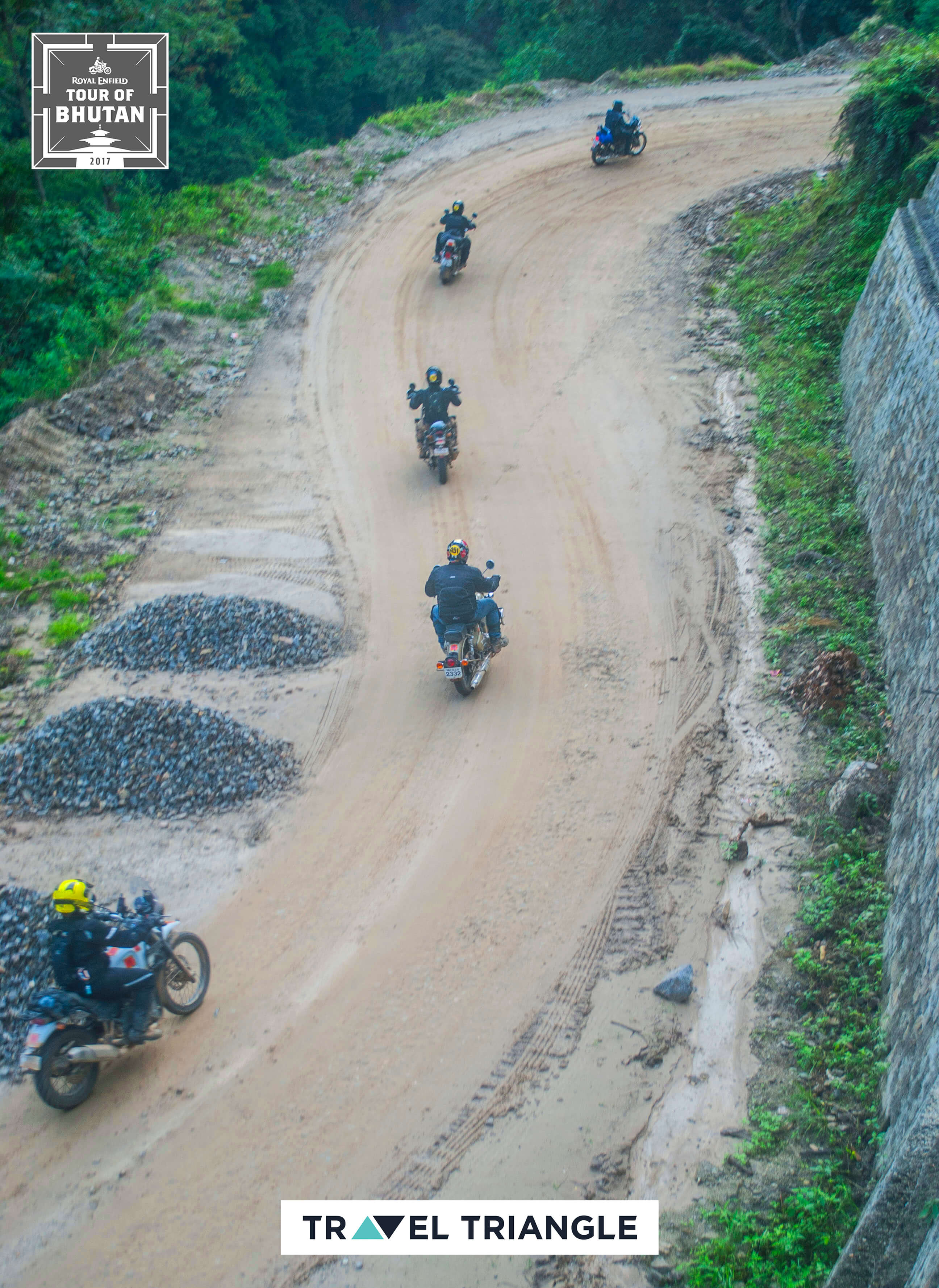Trashigang to Samdrup Jongkhar: the riders making their way together