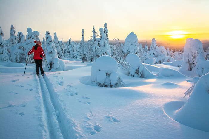 Lapland sunset