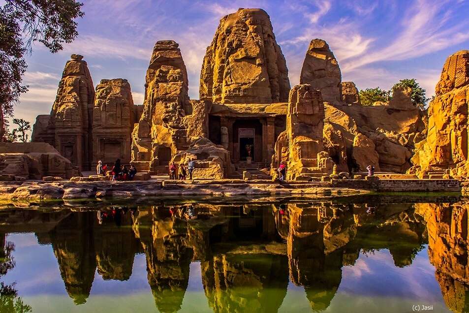 Masroor Temple in mcleodganj