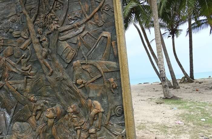 Pay your respects at the Tsunami Memorial on the Yala beach