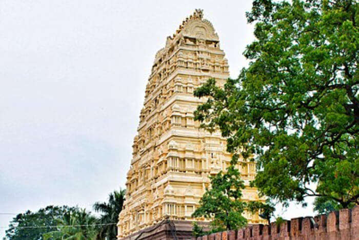 View of Sri Mallikarjuna Temple