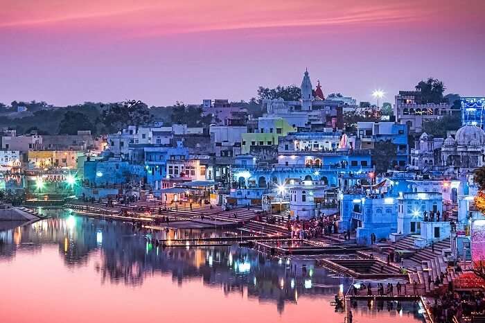 ajmer during sunset