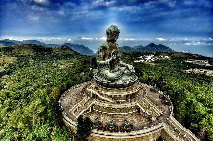 tian tan buddha po lin monastery