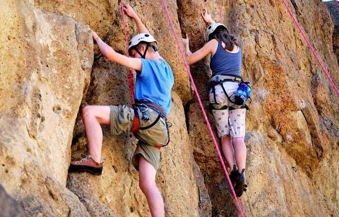 rock climbing rishikesh