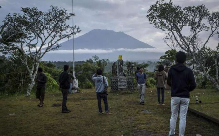 mount agung volcano eruption