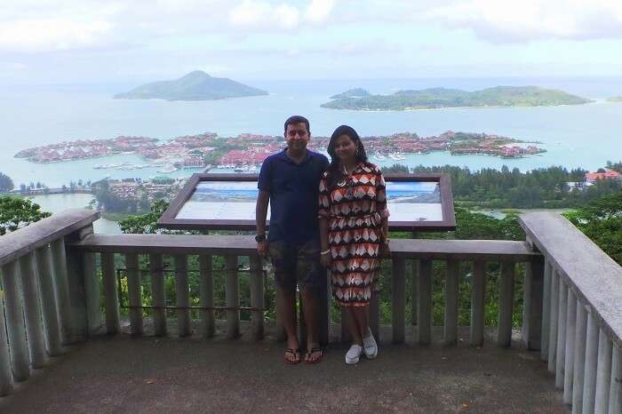 Romantic Couple in Praslin Island, Seychelles