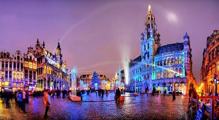 Christmas at Brussels, Belgium