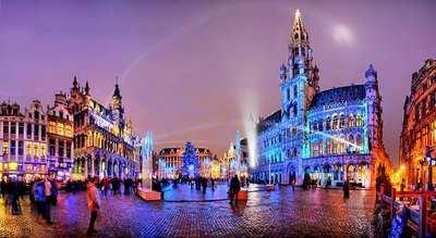 Christmas at Brussels, Belgium