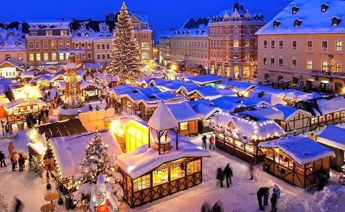 Christmas in Strasbourg is among the best places to spend Christmas in Europe for couples