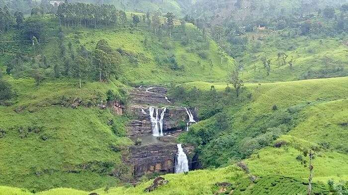 waterfalls in Sri Lanka