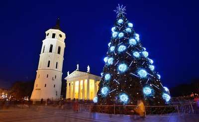 Vilnius in Lithuania is among the best places to spend Christmas in Europe