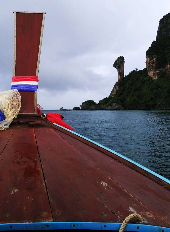 Boating in Phuket on honeymoon