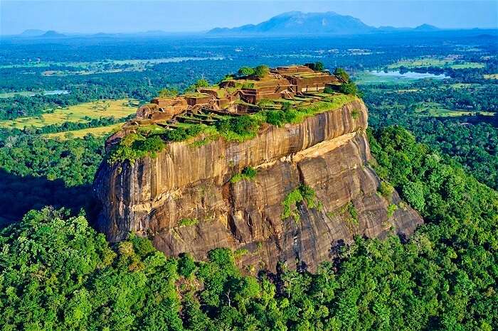 Climb over 1,200 steps to the Sigiriya Rock Fortress