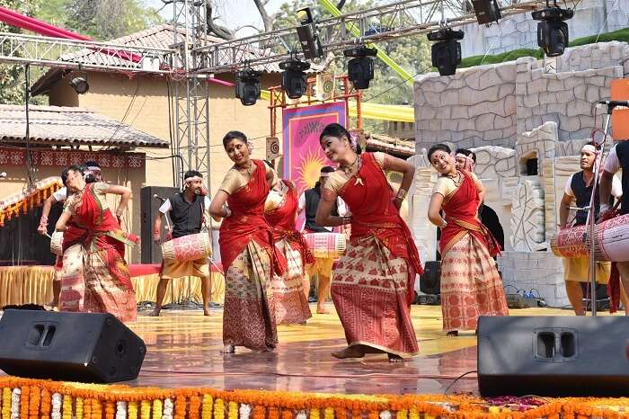 Cultural perfromances at Surajkund Crafts Mela