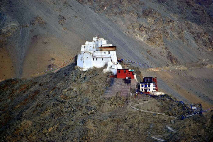 lokpal romantic trip to ladakh: monastery in leh