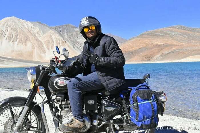 lokpal romantic trip to ladakh: bike ride in ladakh