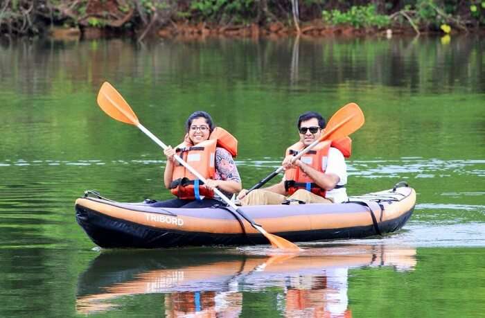 kayaking munnar