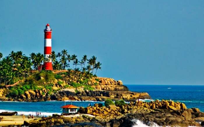 Beaches of Kovalam - best honeymoon hideaway in Kerala