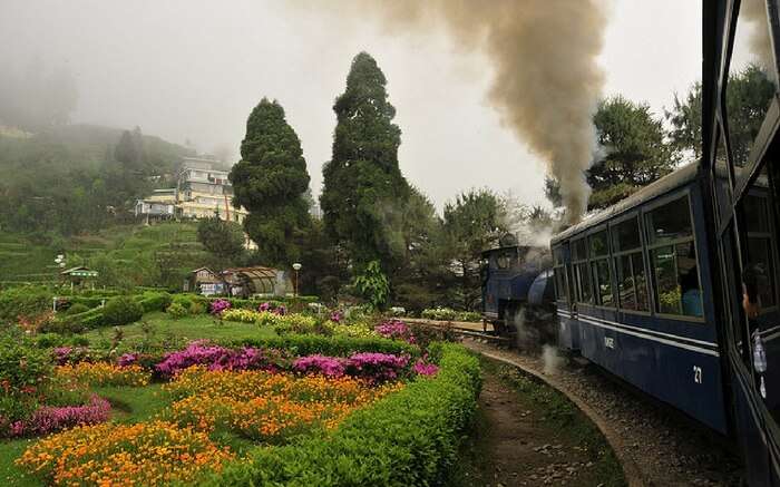 A breathtaking view of Darjeeling on a Toy Train ride
