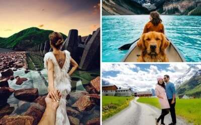 Popular travel bloggers on Instagram
