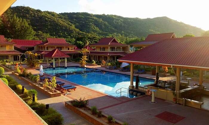 Resort in Praslin Island, Seychelles