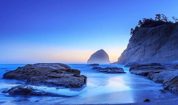 Pacific City in Oregon, USA