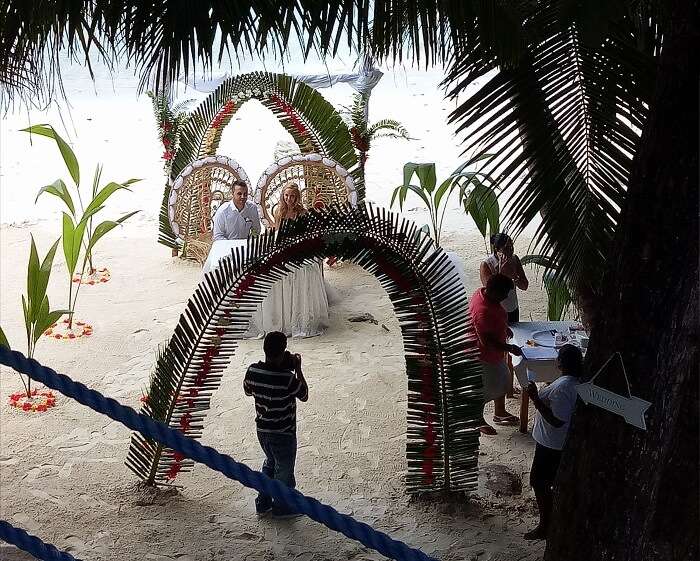 Wedding at La Digue Island, Seychelles