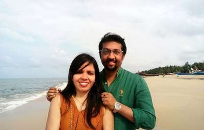 couple on romantic trip to Kerala