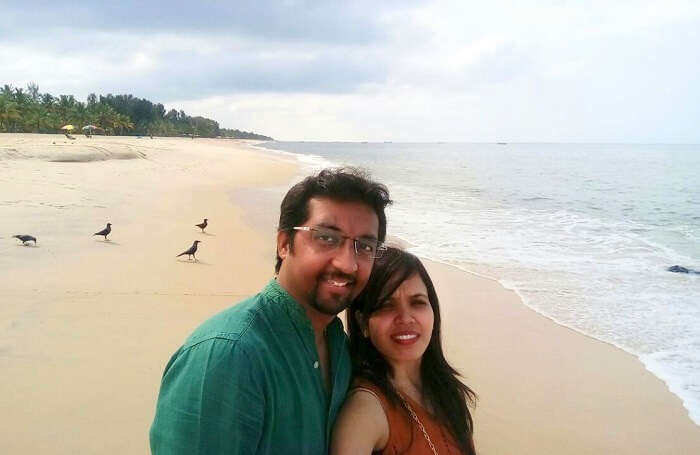 couple on a beach