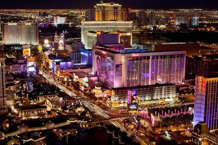 Las Vegas in Nevada, USA