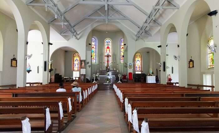 Cathedral in Seychelles