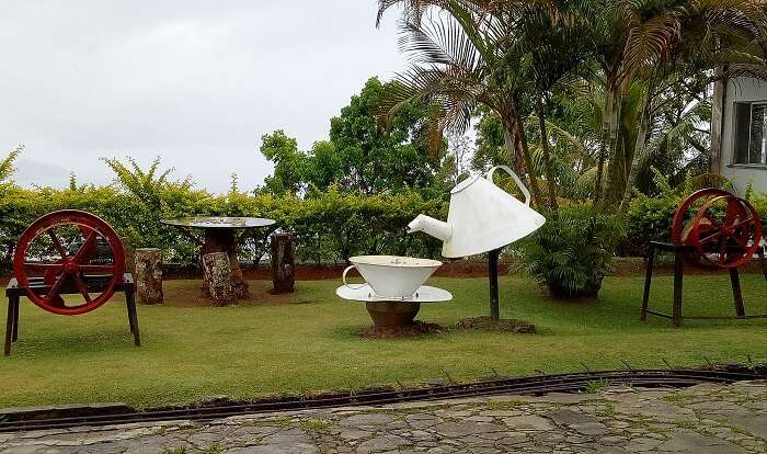 Tea factory in Seychelles