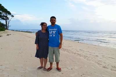 Couple in Andaman