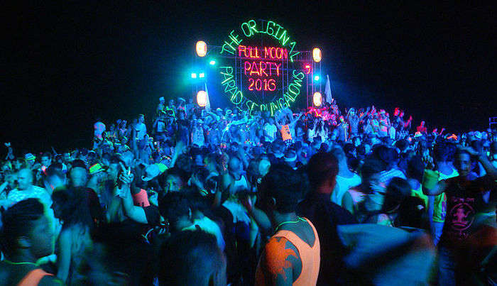 Full Moon Parties in Thailand