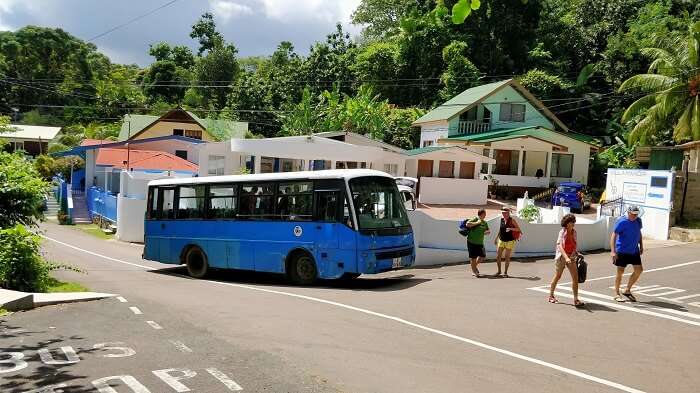 sandeep seychelles trip: going for sightseeing