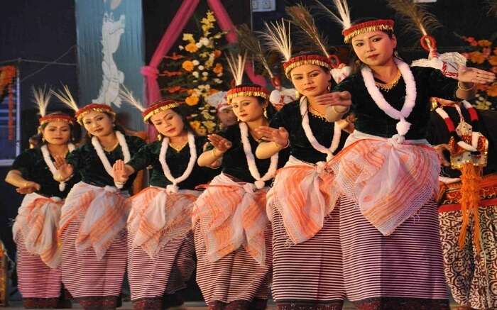 manipuri dance dress