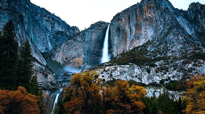 Yosemite Falls Waterfalls