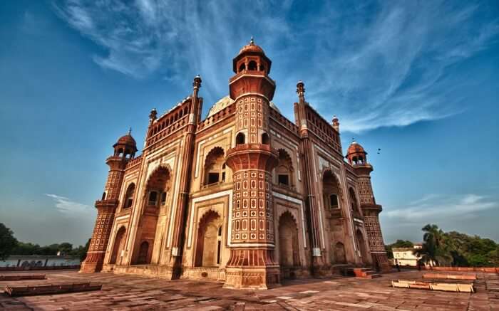 A view of Safdarjung Tomb in Delhi