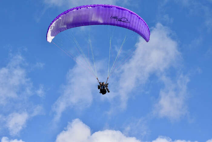 Adventurous Paragliding In Naukuchiatal
